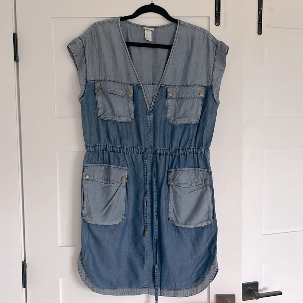 H&M denim dress